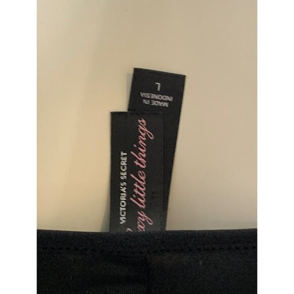 Victoria's Secret Babydoll Goth Grunge Fairy Whimsigoth Mesh Slip Dress L Y2K - Picture 3 of 6